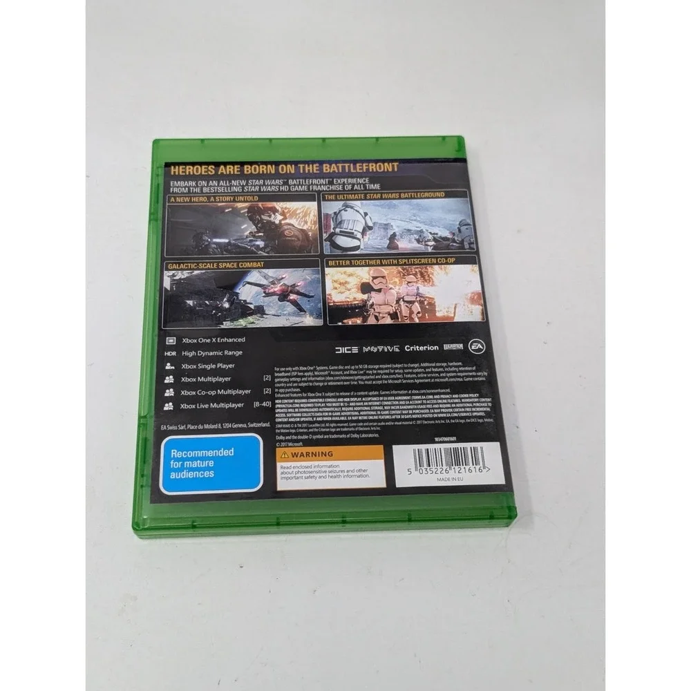 Star Wars Battlefront 2 Xbox‎ One Series X Enhanced Game UK Vers.